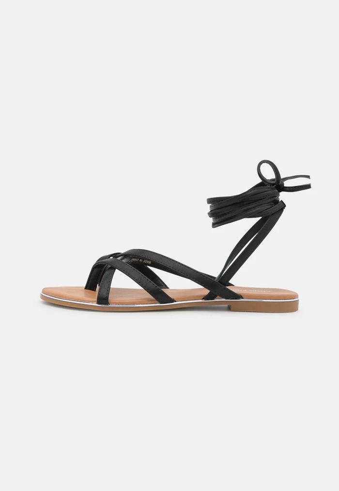 Sandale ANNA FIELD Anna Field T-bar Sandals Noir Femme | RFU-3346135